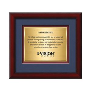 Eco Certificate TexEtch - Mahogany