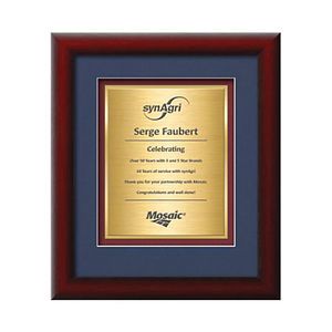 Eco Certificate TexEtch - Mahogany