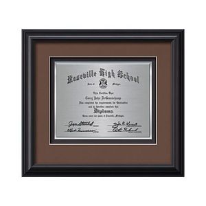 Monarch Certificate TexEtch - Black