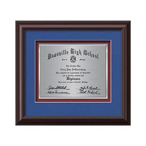 Monarch Certificate TexEtch - Mahogany