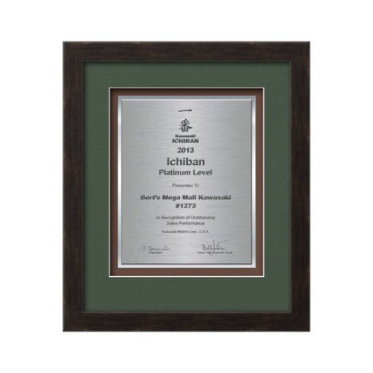 Eldridge Certificate TexEtch - Espresso Dark Walnut