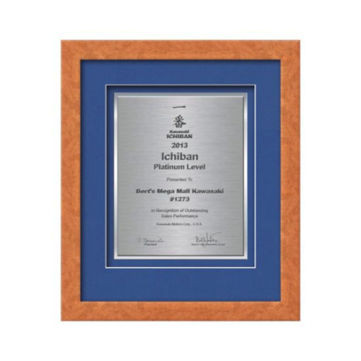 Eldridge Certificate TexEtch - Light Walnut