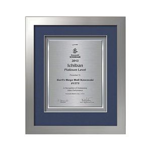 Eldridge Certificate TexEtch - Silver