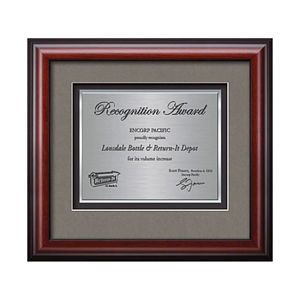Cornaro Certificate TexEtch - Mahogany