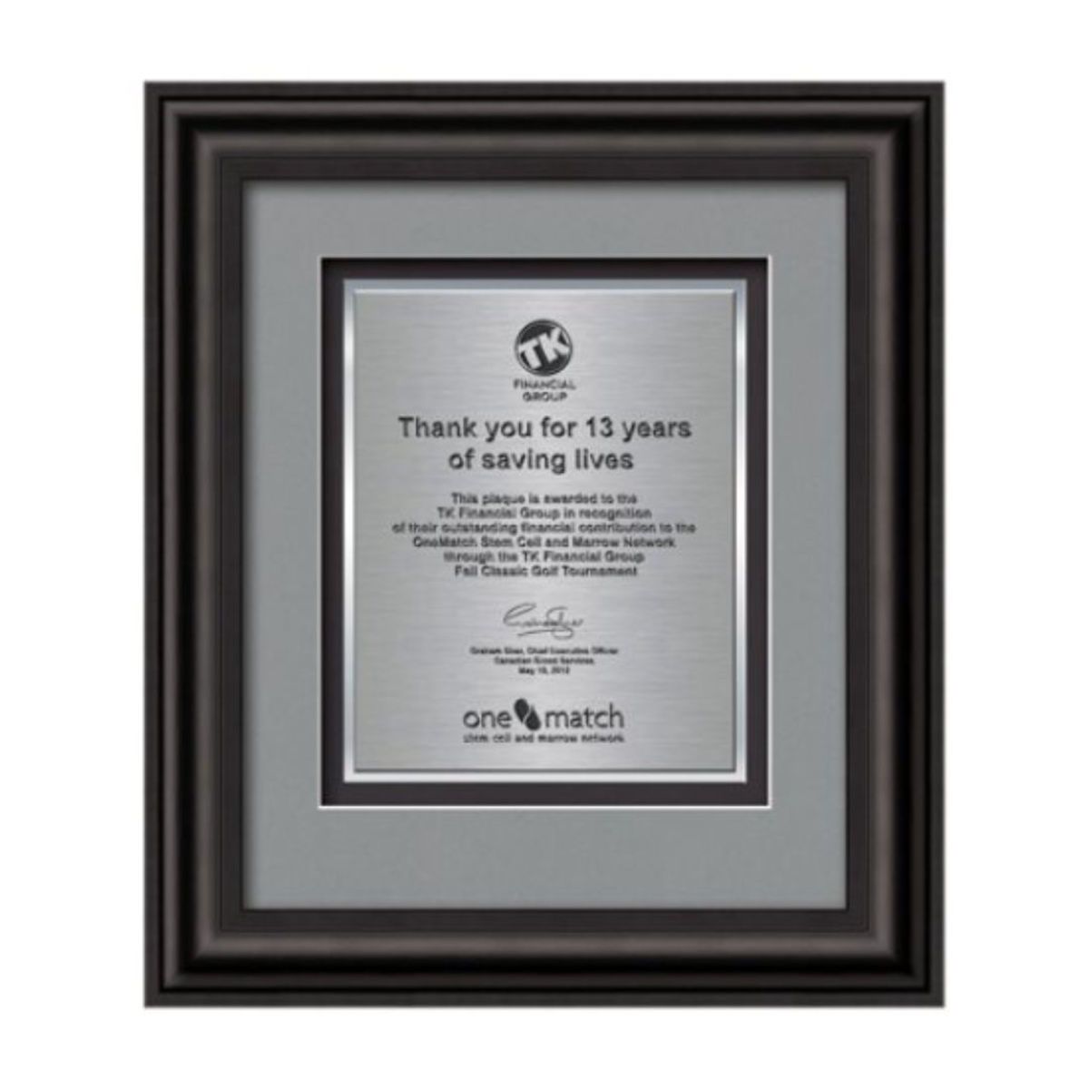 Cardoba Certificate TexEtch - Black