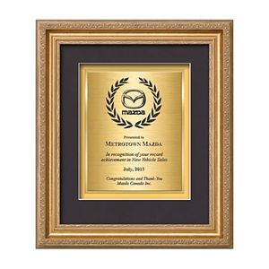 Regal Certificate TexEtch - Gold