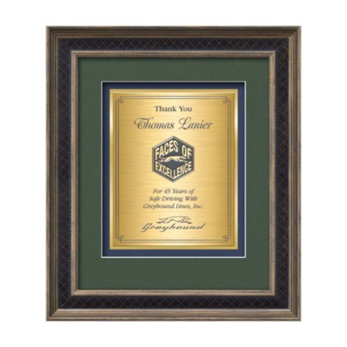 Tuscan Certificate TexEtch - Rustic/Charcoal