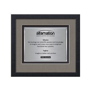 Primrose Certificate TexEtch - Carbon Fiber