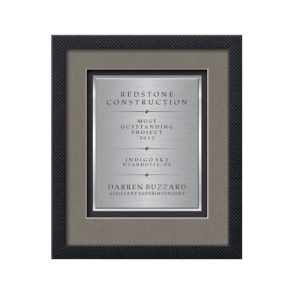 Primrose Certificate TexEtch - Carbon Fiber
