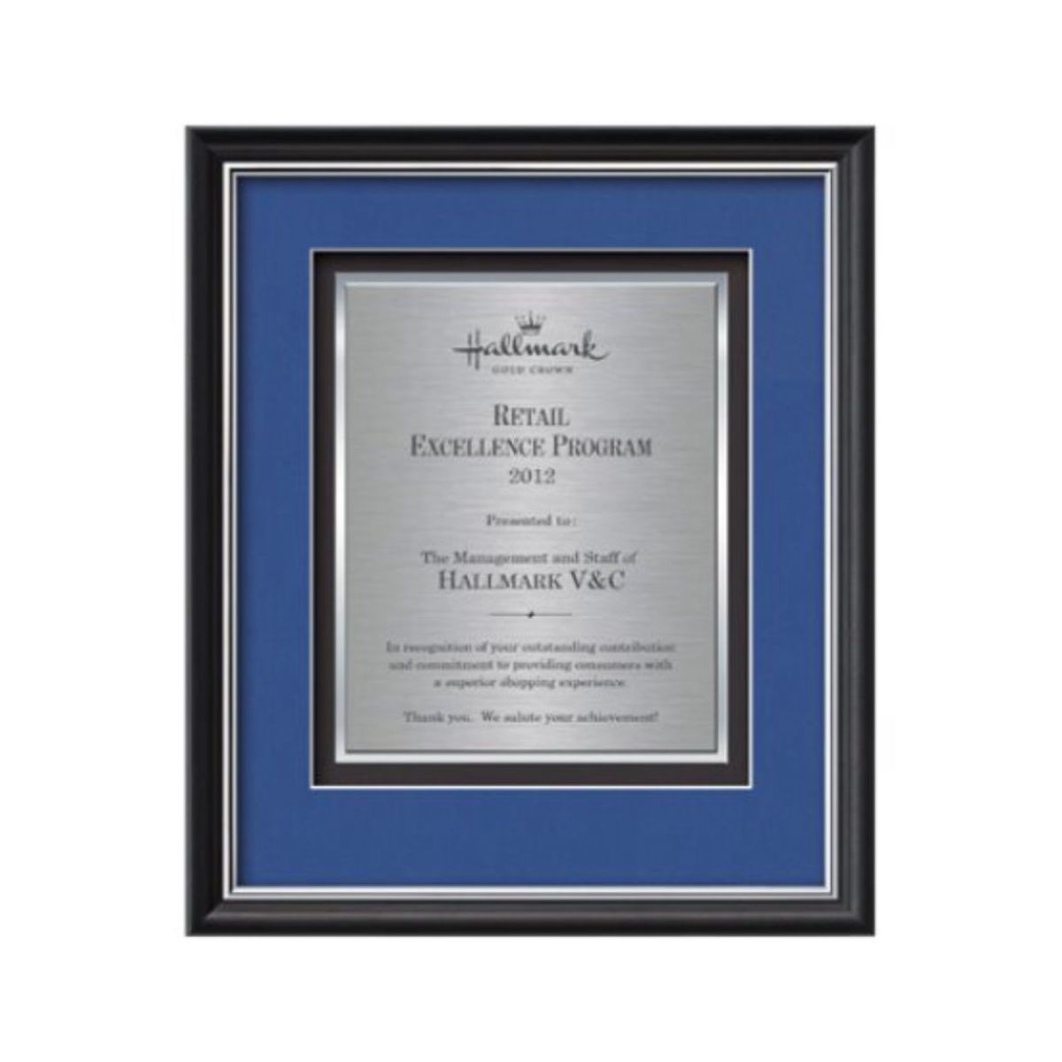 Baron Certificate TexEtch - Black/Silver