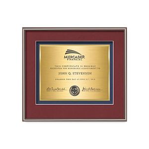 Fenestra Certificate TexEtch - Bronze