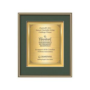 Fenestra Certificate TexEtch - Gold
