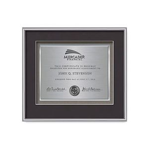 Fenestra Certificate TexEtch - Silver