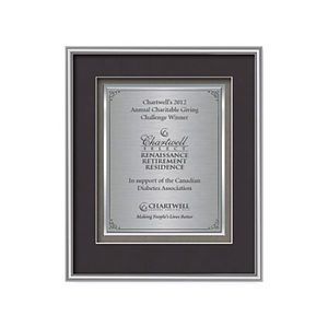 Fenestra Certificate TexEtch - Silver