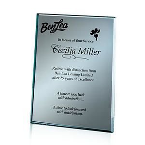 Mirror Plaque - Silver