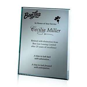 Mirror Plaque - Silver
