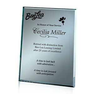 Mirror Plaque - Silver