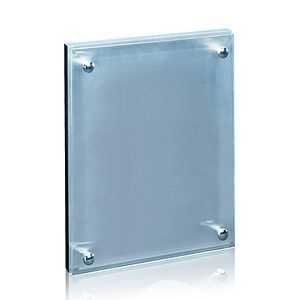 Kingston Plaque - Metallic Silver