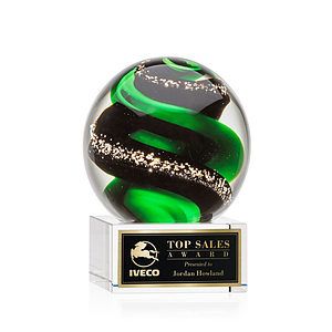 Zodiac Award on Hancock Base - Clear