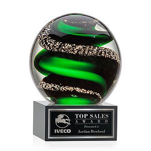 Zodiac Award on Hancock Base - Black