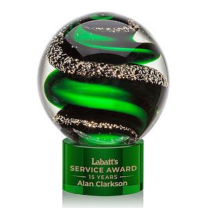 Zodiac Award on Marvel Base - Green
