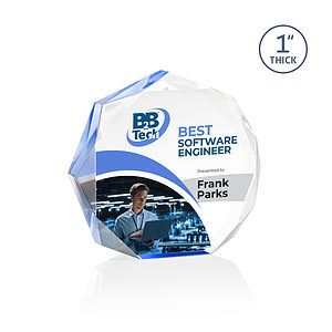 Piedmont VividPrint™ Award - Blue