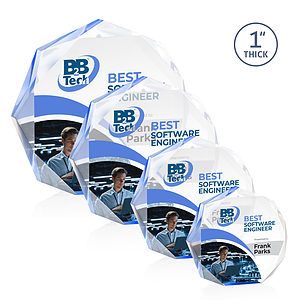 Piedmont VividPrint™ Award - Blue