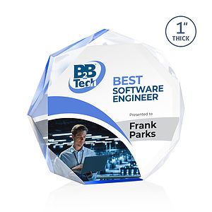 Piedmont VividPrint™ Award - Blue