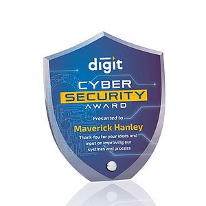 Polaris Shield VividPrint™ Award - Silver