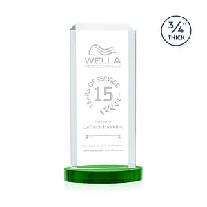 Dalton Award on Alberton Base - Green