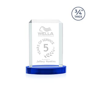 Dalton Award on Alberton Base - Blue