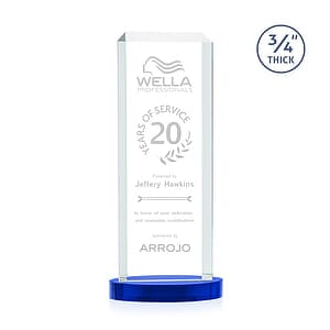 Dalton Award on Alberton Base - Blue