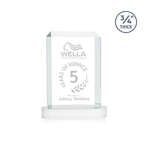Dalton Award on Alberton Base  - White