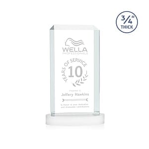 Dalton Award on Alberton Base  - White