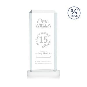 Dalton Award on Alberton Base  - White