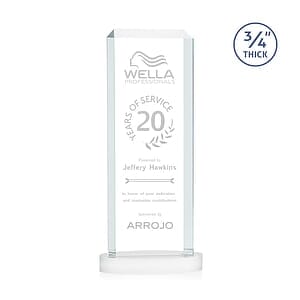 Dalton Award on Alberton Base  - White