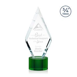 Richmond Award on Marvel Base - Green
