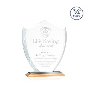 Scudo Shield Award - BambooBlack