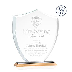 Scudo Shield Award - BambooBlack