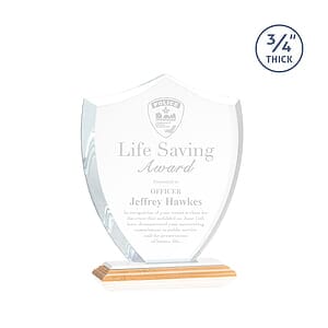 Scudo Shield Award - BambooWhite