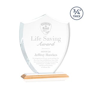 Scudo Shield Award - BambooWhite