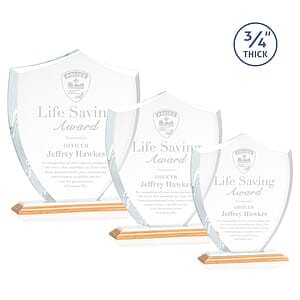 Scudo Shield Award - BambooWhite