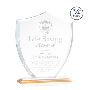 Scudo Shield Award - BambooWhite