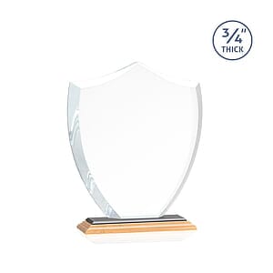 Scudo Shield VividPrint Award - BambooBlack