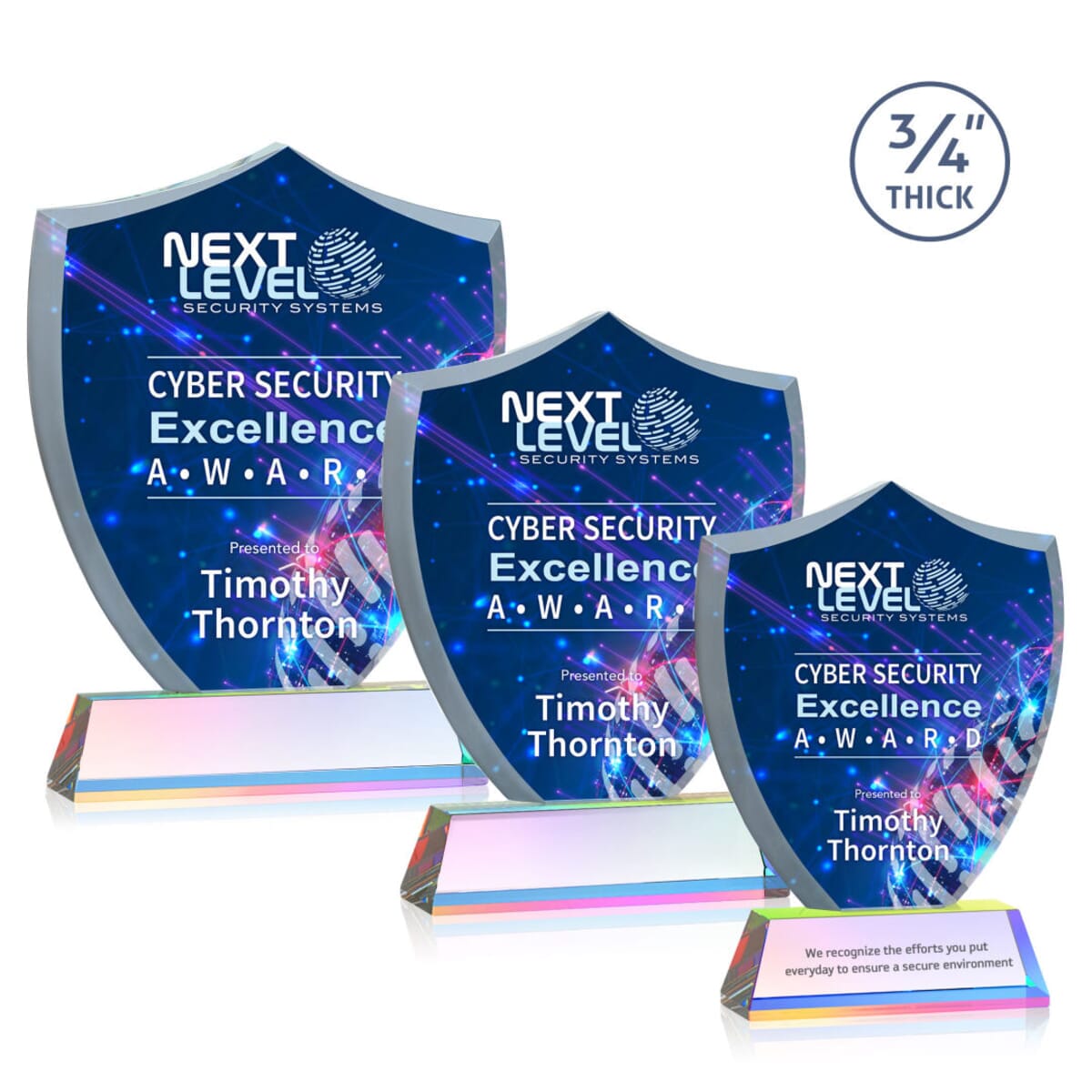 Scudo Shield VividPrint Award on Newhaven - Prismatic