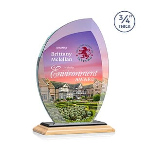 Wichita VividPrint™ Award - Bamboo/Black