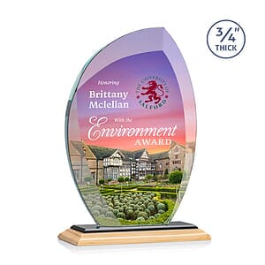 Wichita VividPrint™ Award - Bamboo/Black