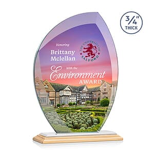 Wichita VividPrint™ Award - Bamboo/White