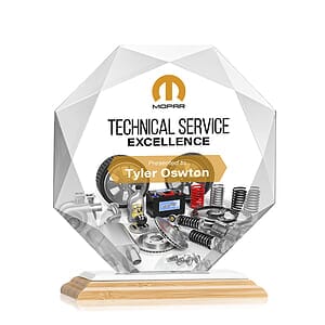 Kitchener VividPrint™ Award - Bamboo/White