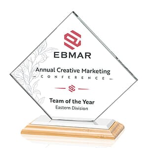 Wellington VividPrint™ Award - Bamboo/White